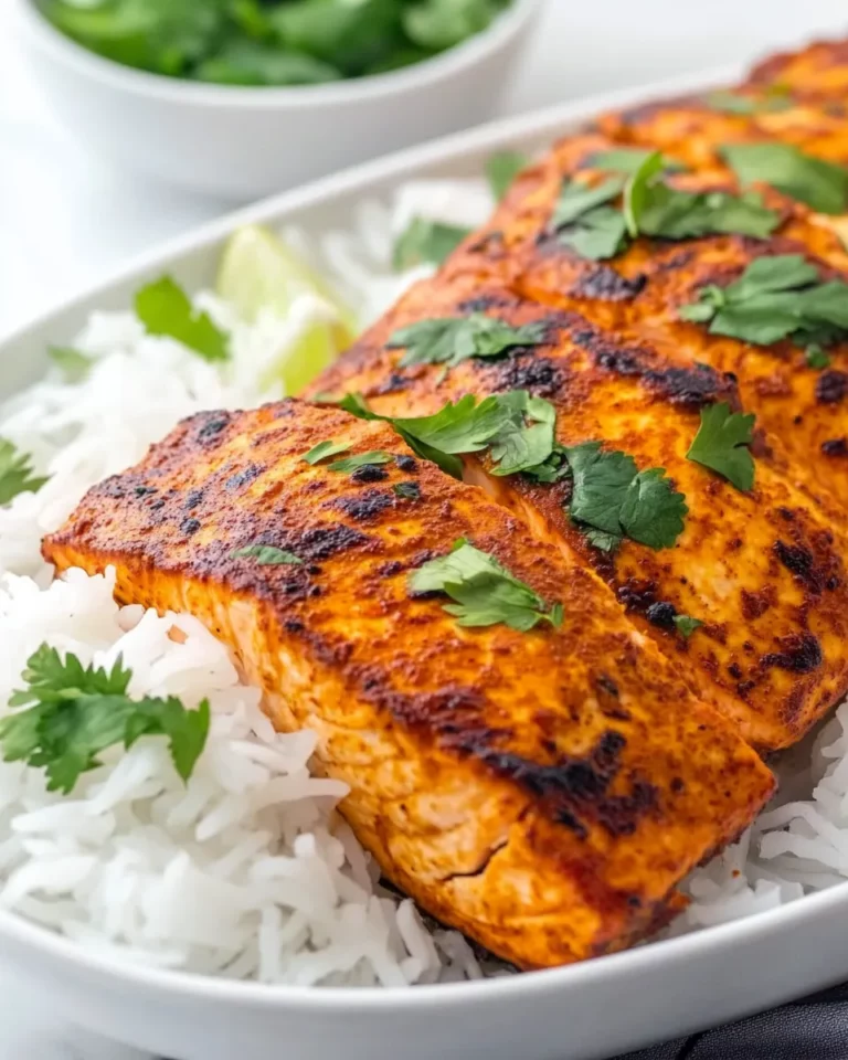 Baked Tandoori Salmon