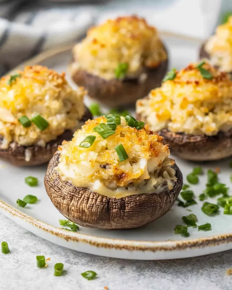 Crab Stuffed Mushrooms