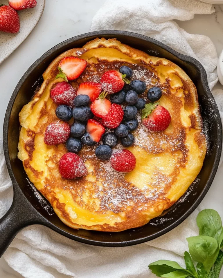 German Pancake (Dutch Baby Pancake)