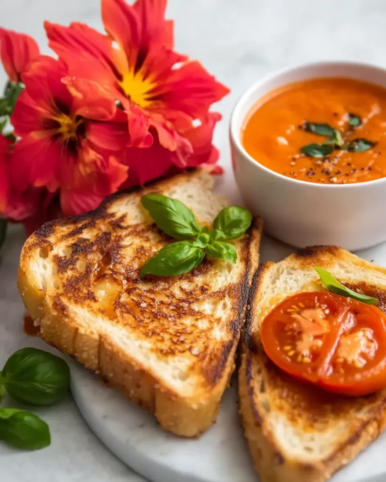 Grilled Cheese and Tomato Soup