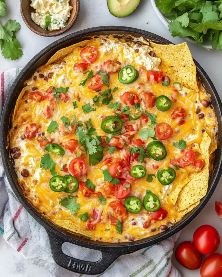 Hot Cream Cheese Bean Dip