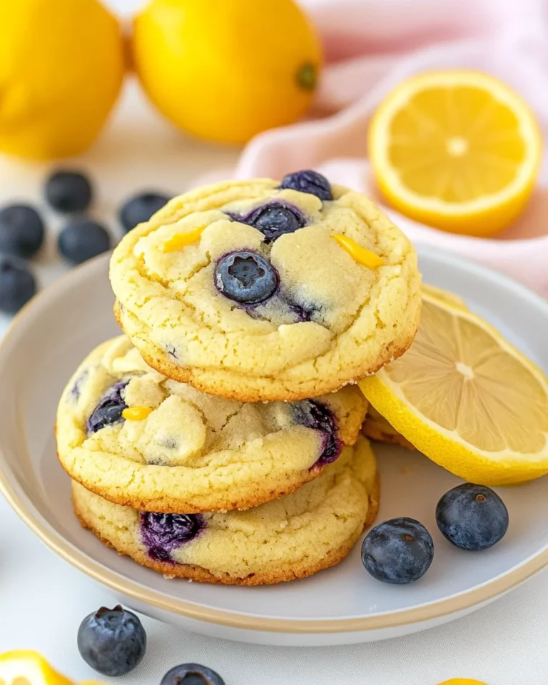 Lemon Blueberry Cookies