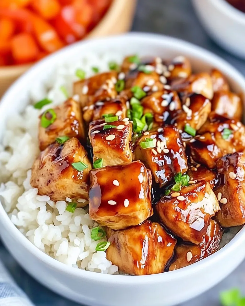 Chicken Teriyaki With Marinade