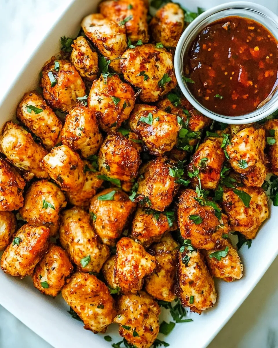 Oven Baked Chicken Bites