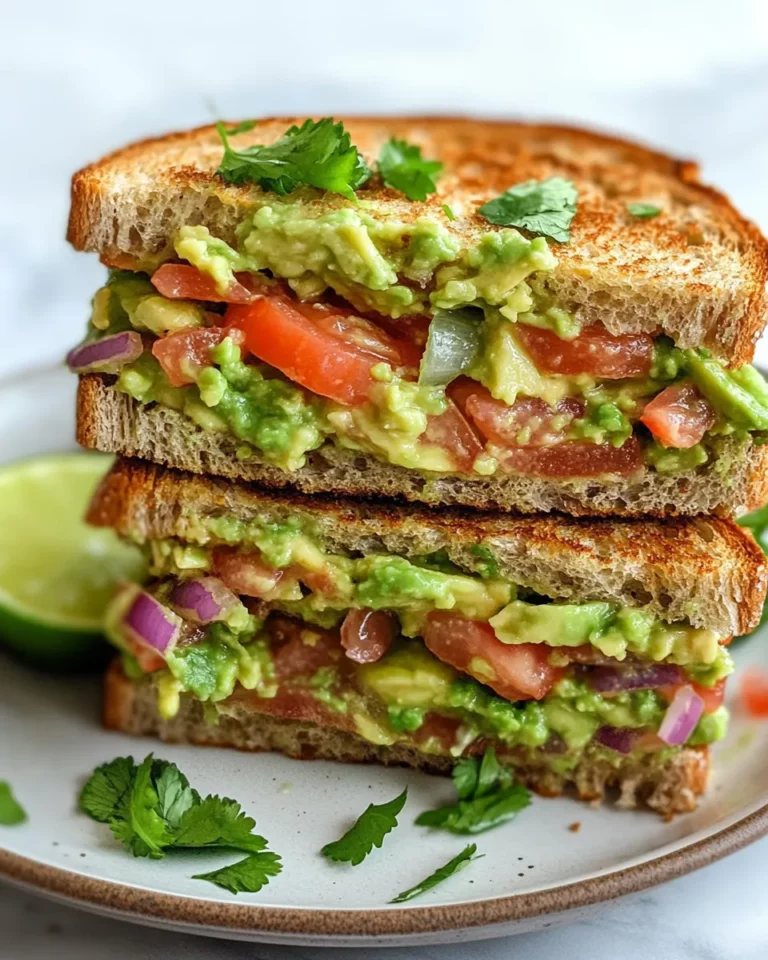Homemade Avocado Chutney Sandwiches recipe photo