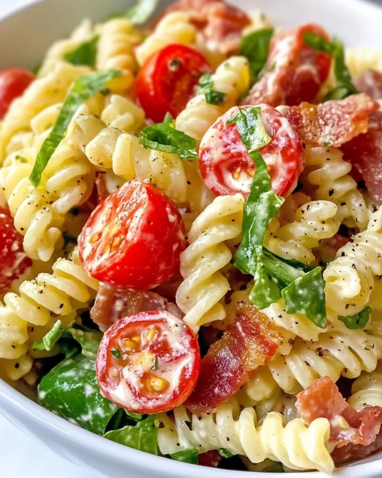 Homemade BLT Pasta Salad photo