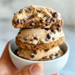 Homemade Biscoff Ice Cream Sandwiches photo