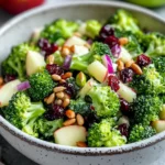 Homemade Broccoli Apple Salad photo