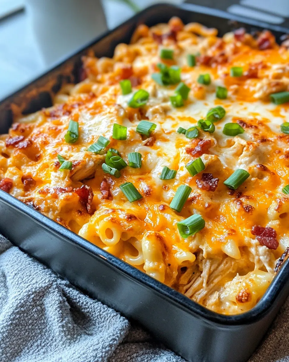 Classic Buffalo Chicken Mac & Cheese dish photo