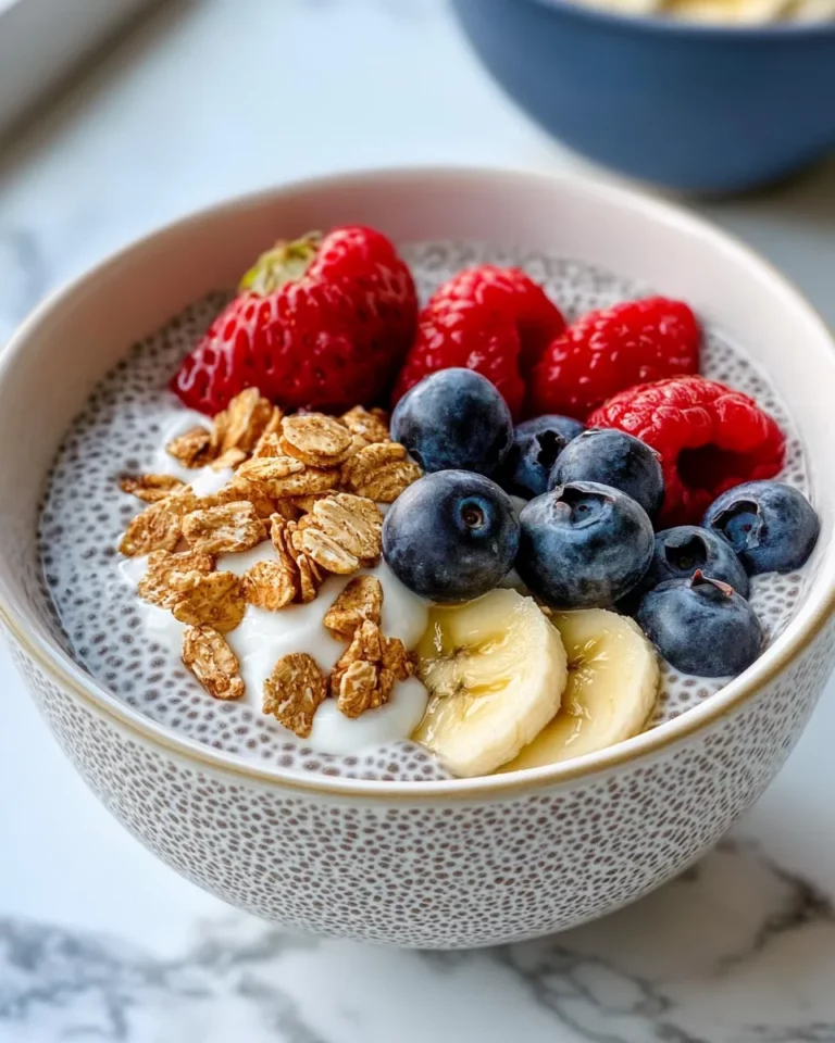 Homemade Delicious High-Protein Chia Seed Pudding photo