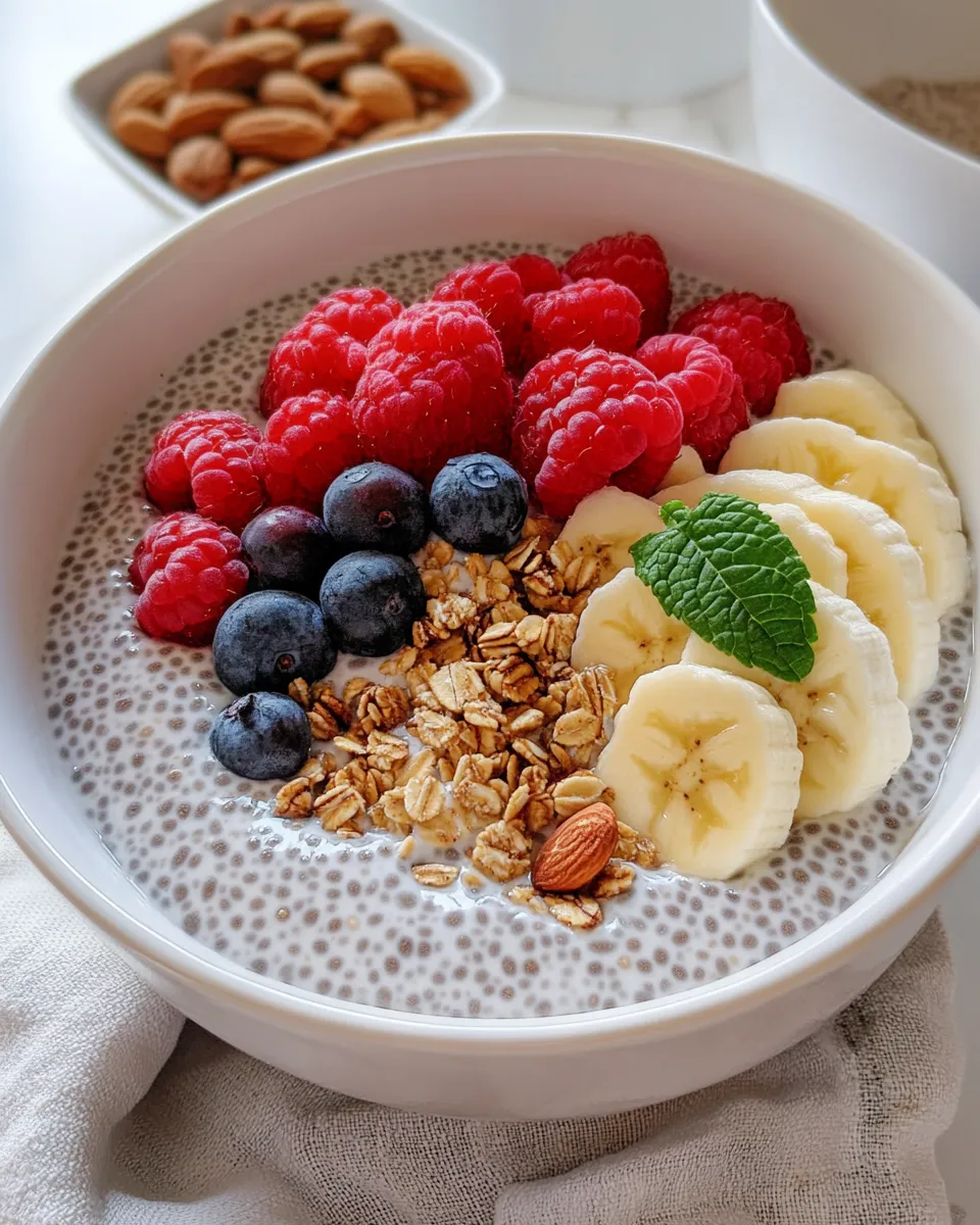 Easy Delicious High-Protein Chia Seed Pudding recipe photo