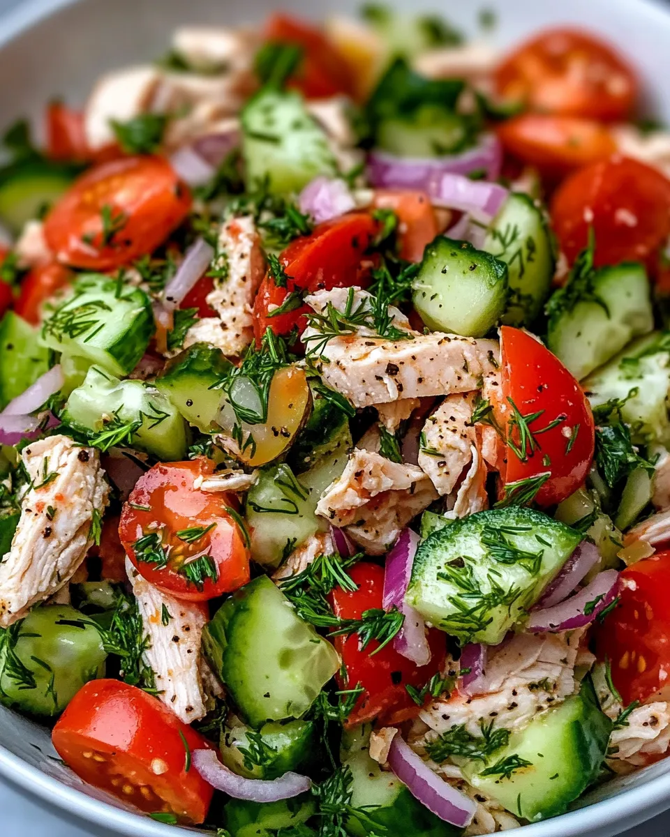 Delicious Easy Greek Yogurt Chicken Salad dish photo