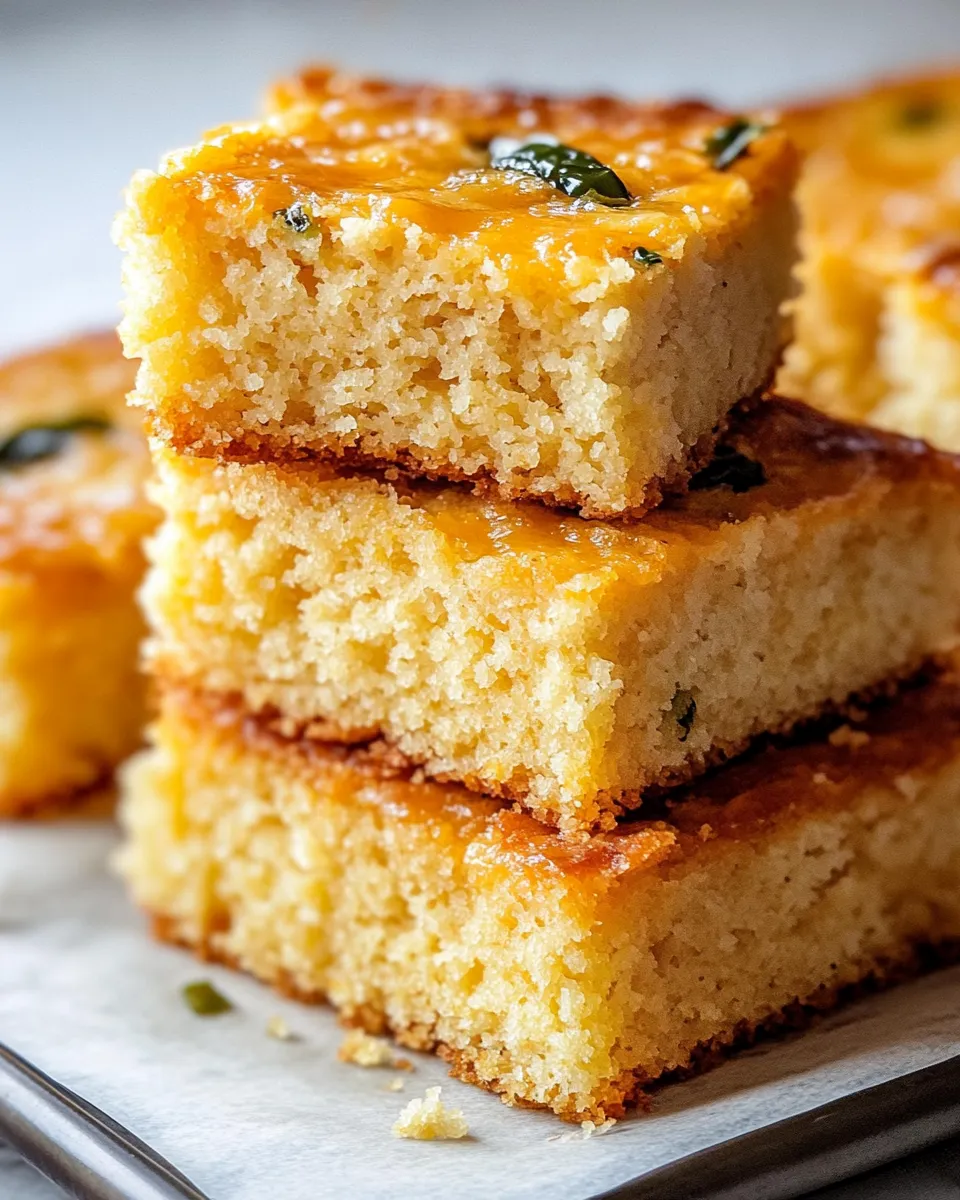 Tasty Easy Jalapeño Cheddar Cornbread recipe photo