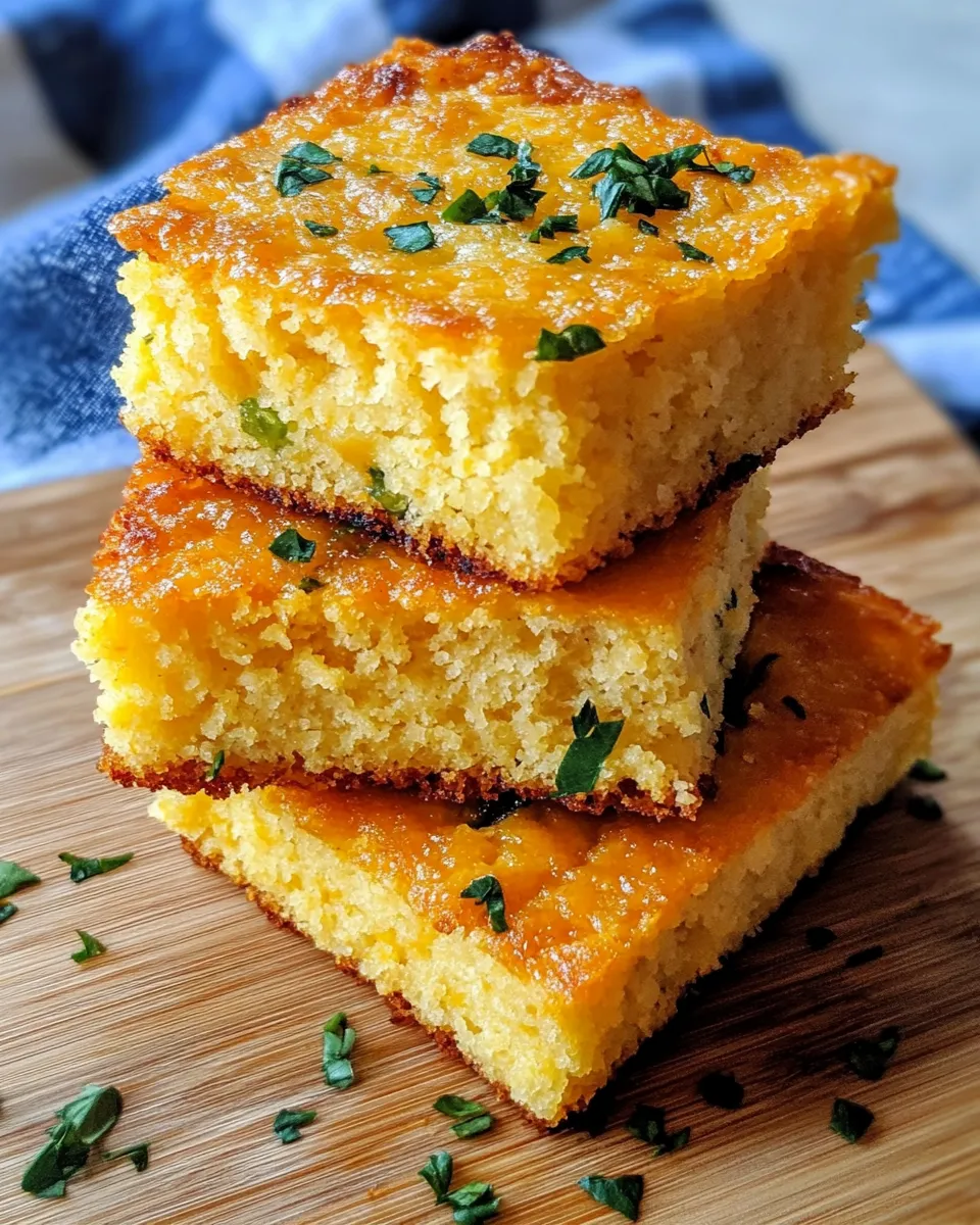 Ultimate Easy JalapeÃ±o Cheddar Cornbread photo