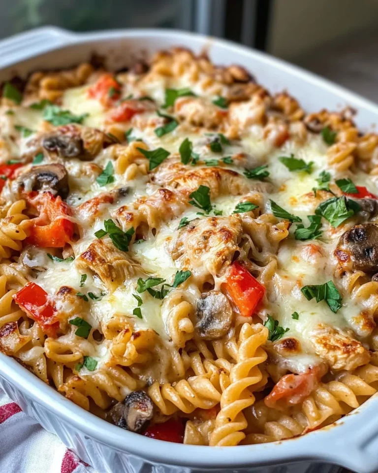 Homemade Healthy Philly Cheesesteak Pasta Bake photo