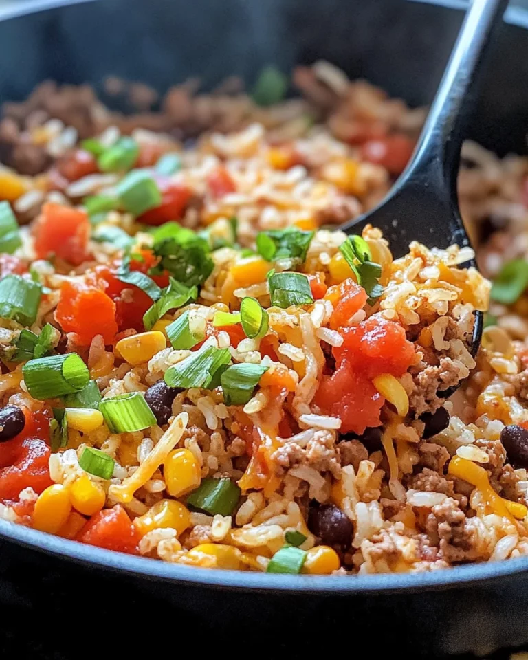 Easy Homemade 20-Minute Taco Rice Skillet photo