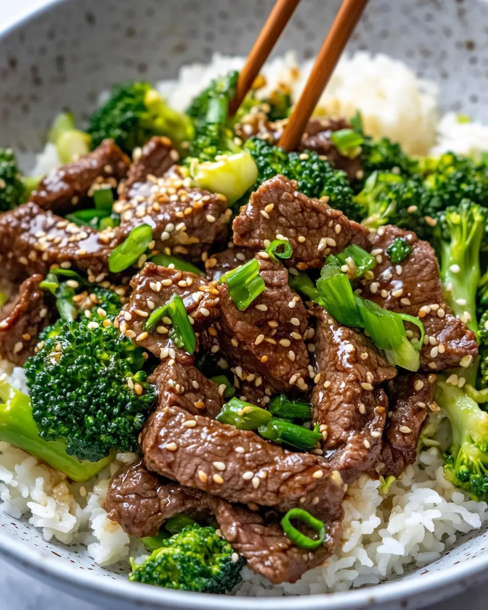 Delicious Homemade Beef and Broccoli Stir Fry photo