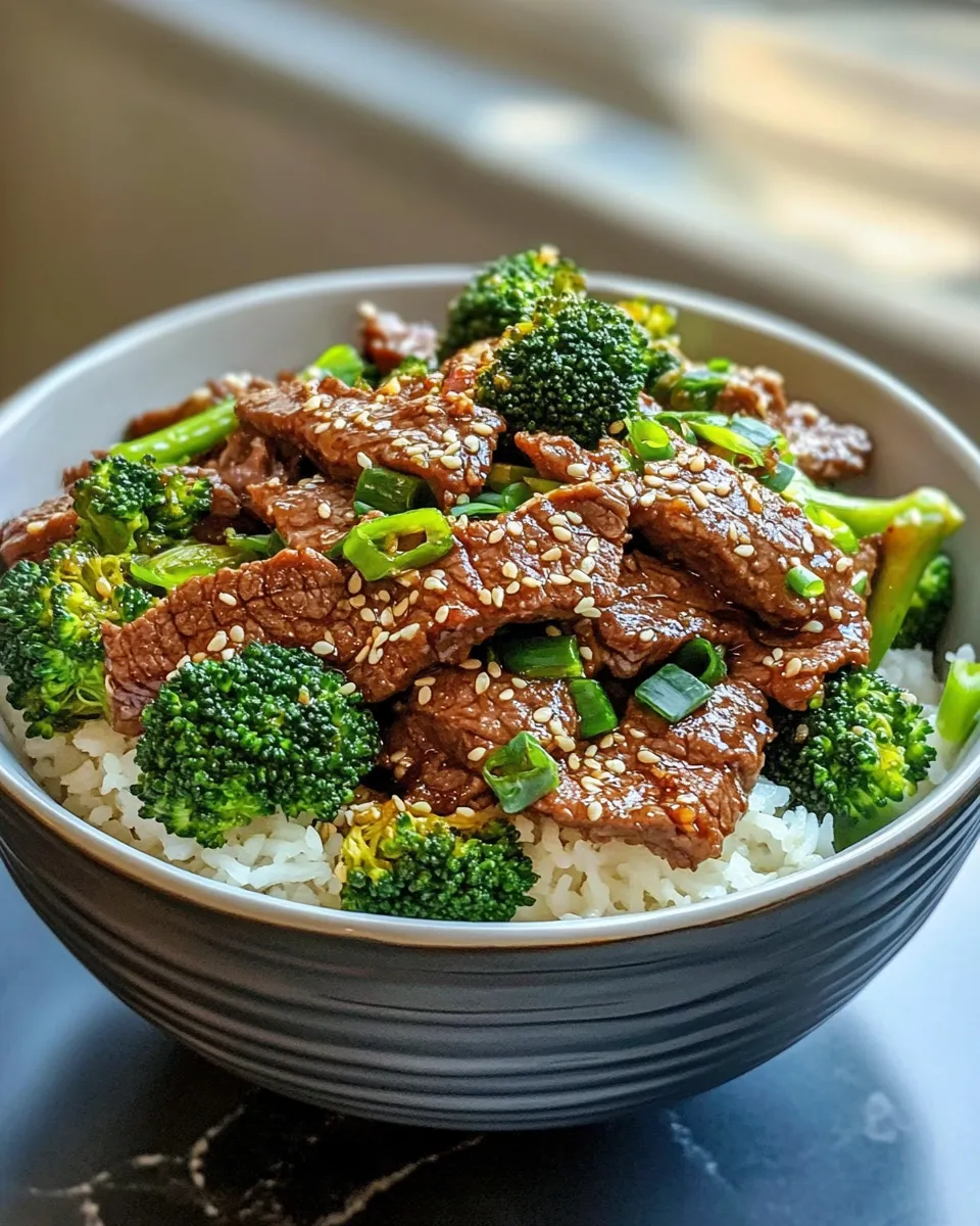 Quick Homemade Beef and Broccoli Stir Fry image