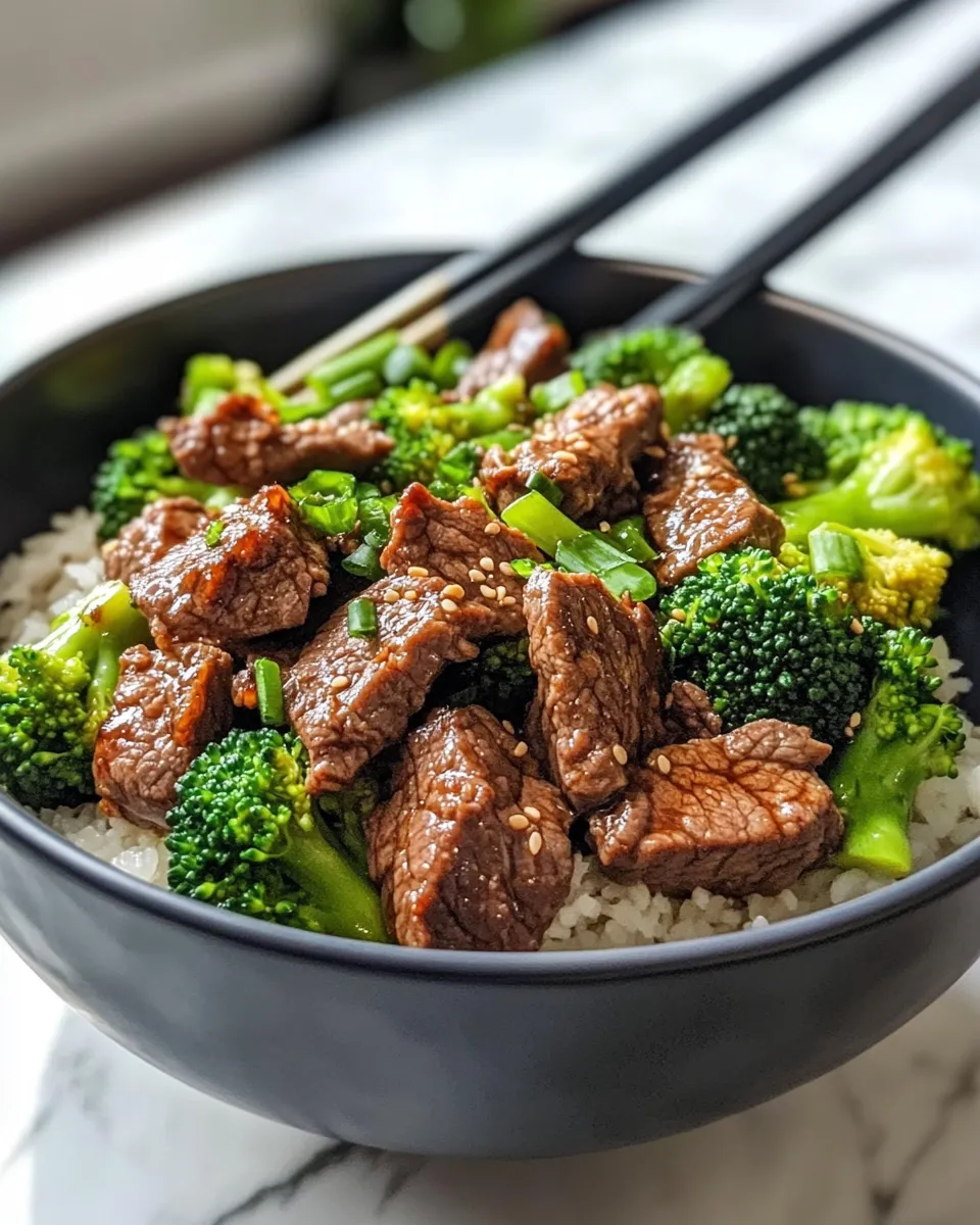 Healthy Homemade Beef and Broccoli Stir Fry recipe photo