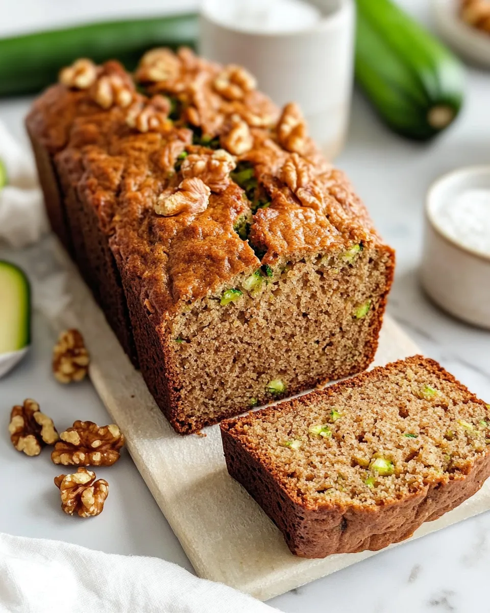 Best Homemade Zucchini Bread with Walnuts picture