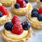Homemade Mini Lemon Curd Tartlets photo