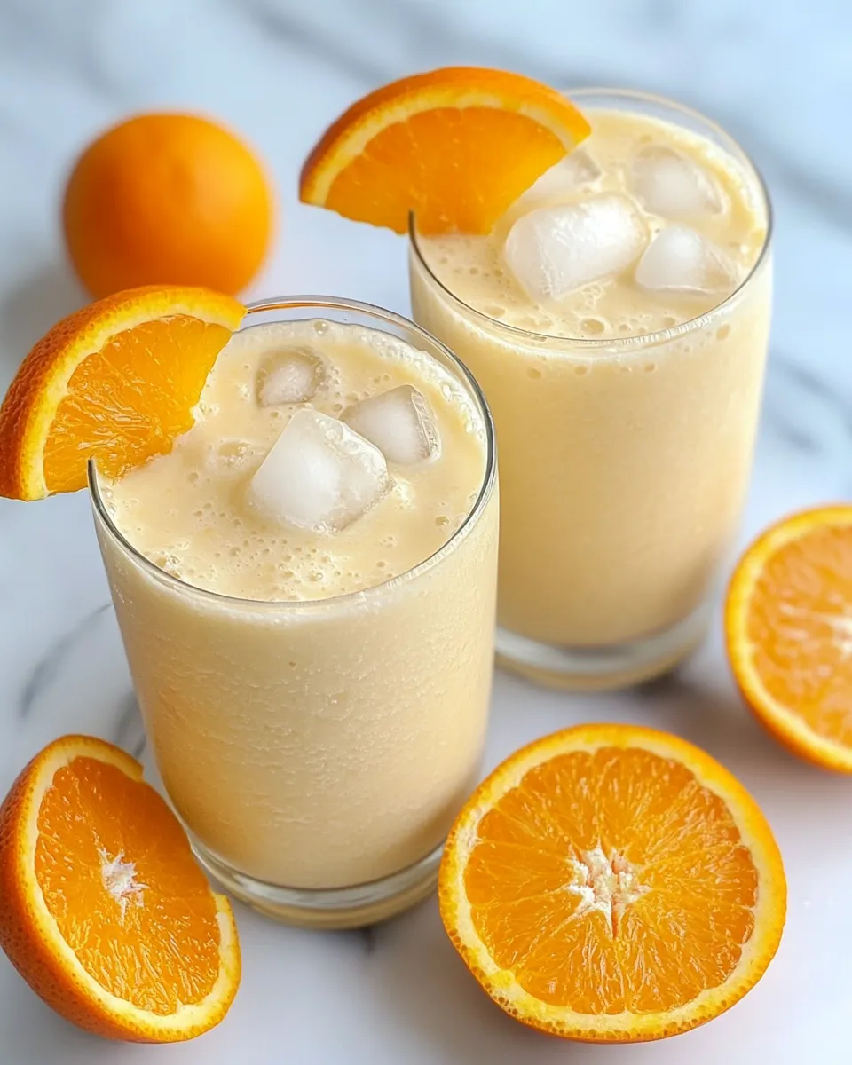 Classic Orange Creamsicle Smoothie image