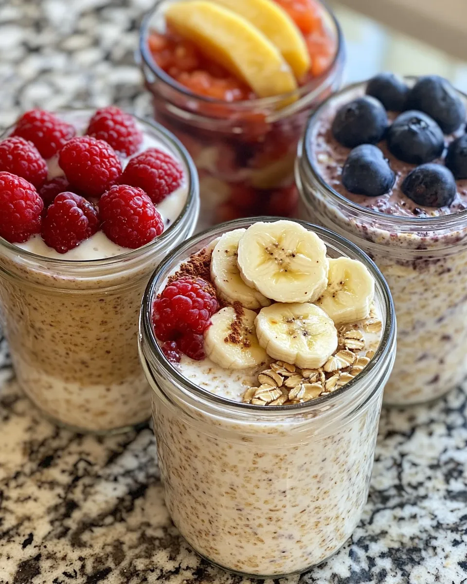 Homemade Overnight Oats 5 Ways photo