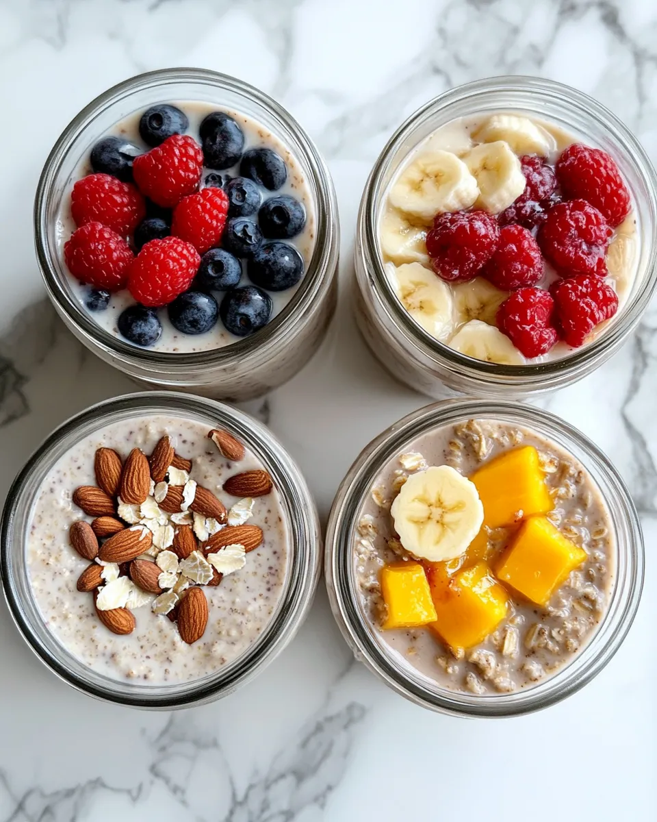 Classic Overnight Oats 5 Ways recipe image