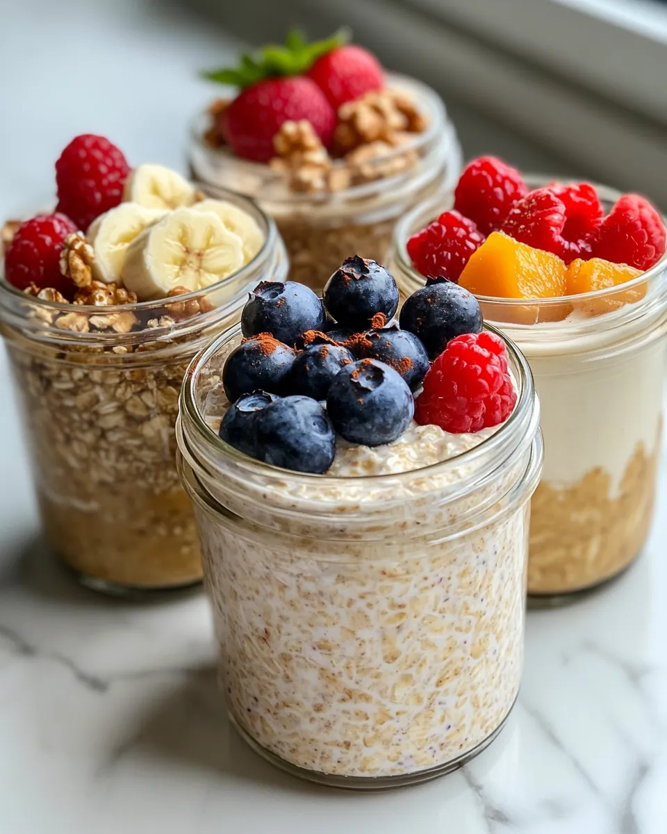 Easy Overnight Oats 5 Ways dish photo