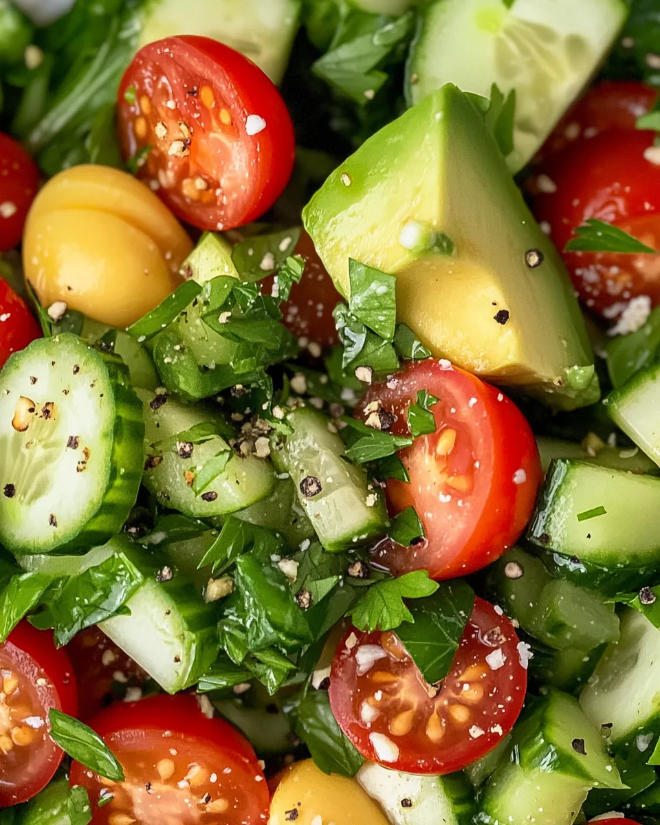 Classic Quick TikTok Green Goddess Salad recipe image