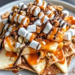 Homemade Refreshing Caramel Apple Nachos photo