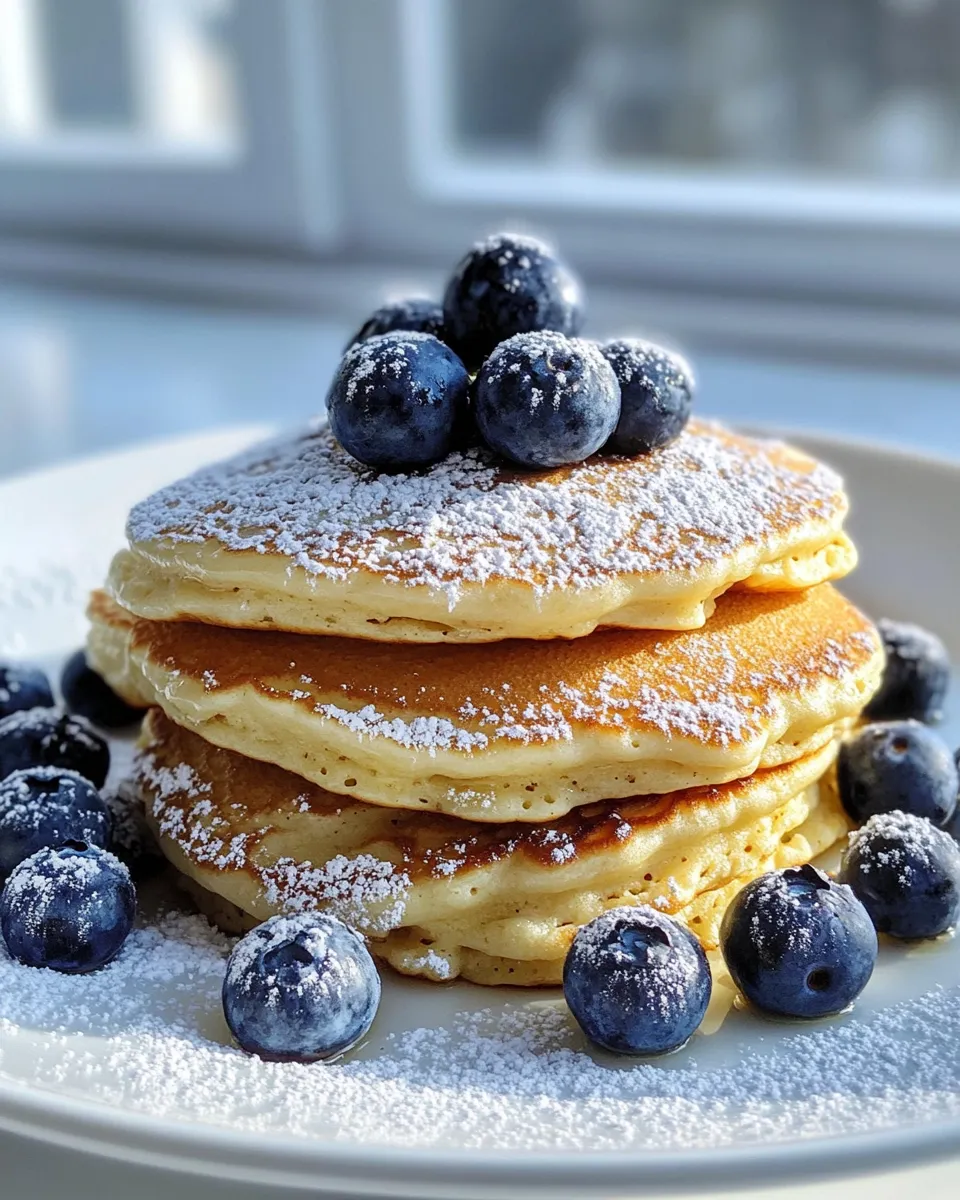 Best Simple Blueberry Lemon Ricotta Pancakes picture