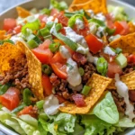 Homemade Simple Doritos Taco Salad photo