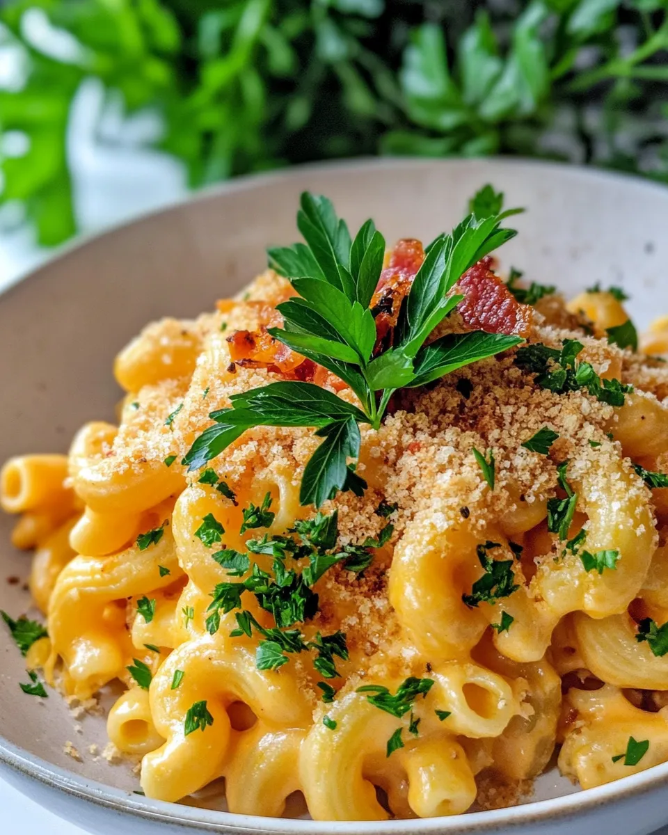 Delicious Smoked Mac and Cheese dish photo