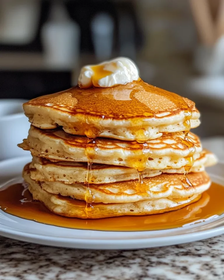 Homemade Sourdough Discard Pancakes photo
