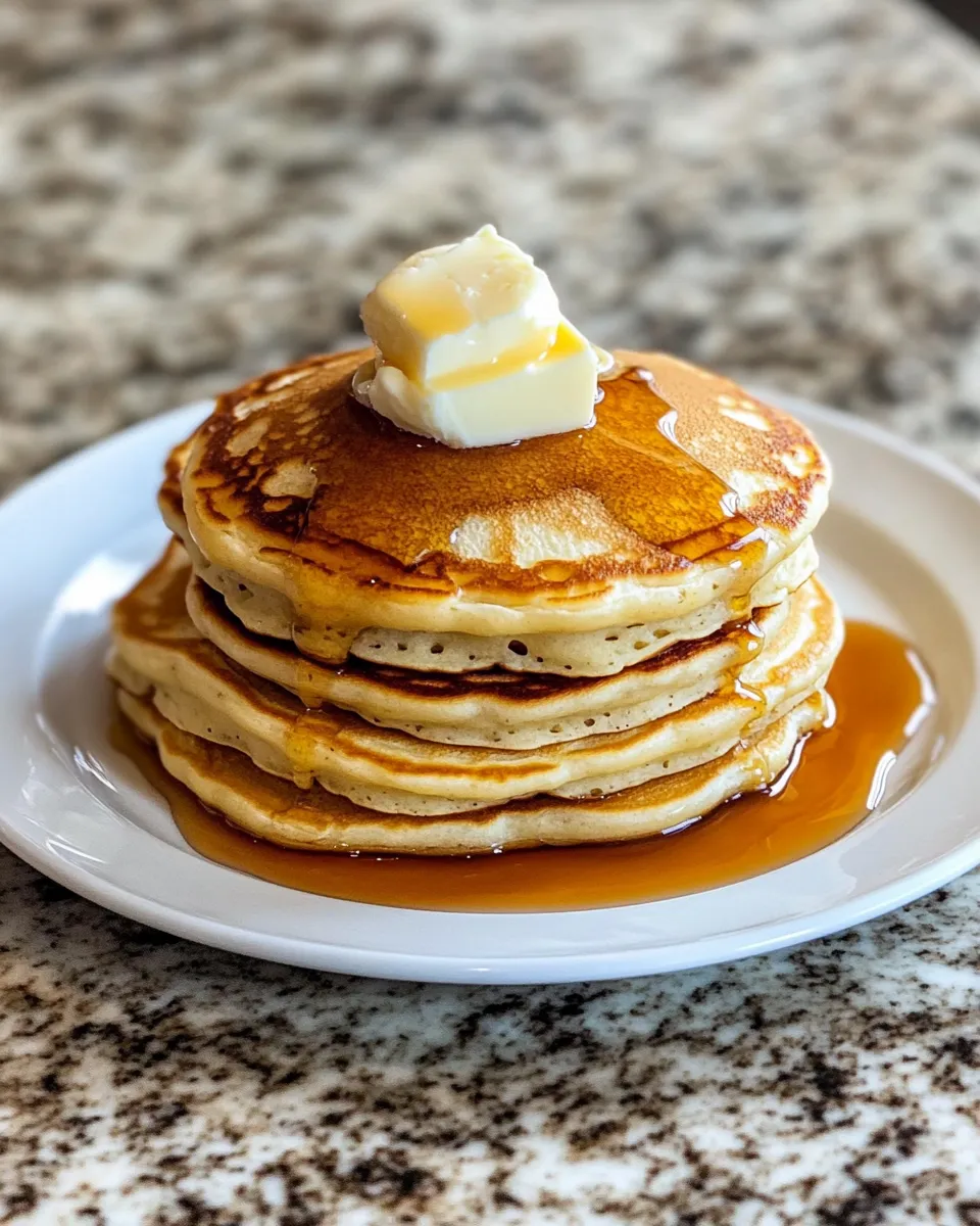 Easy Sourdough Discard Pancakes recipe photo