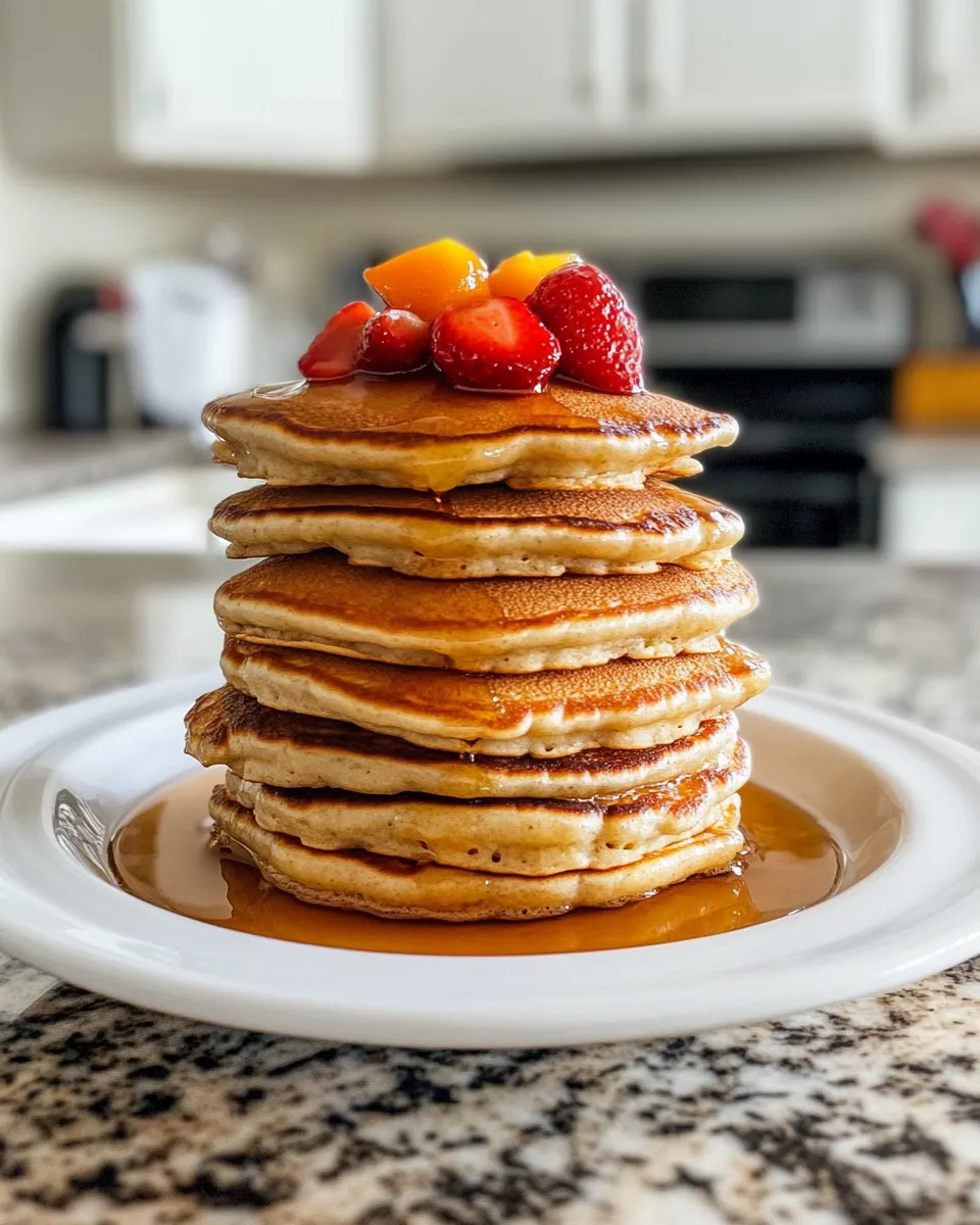 Delicious Sourdough Discard Pancakes shot