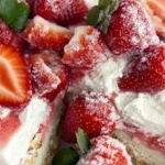 Homemade Strawberry Shortcake Ice Cream Bars photo