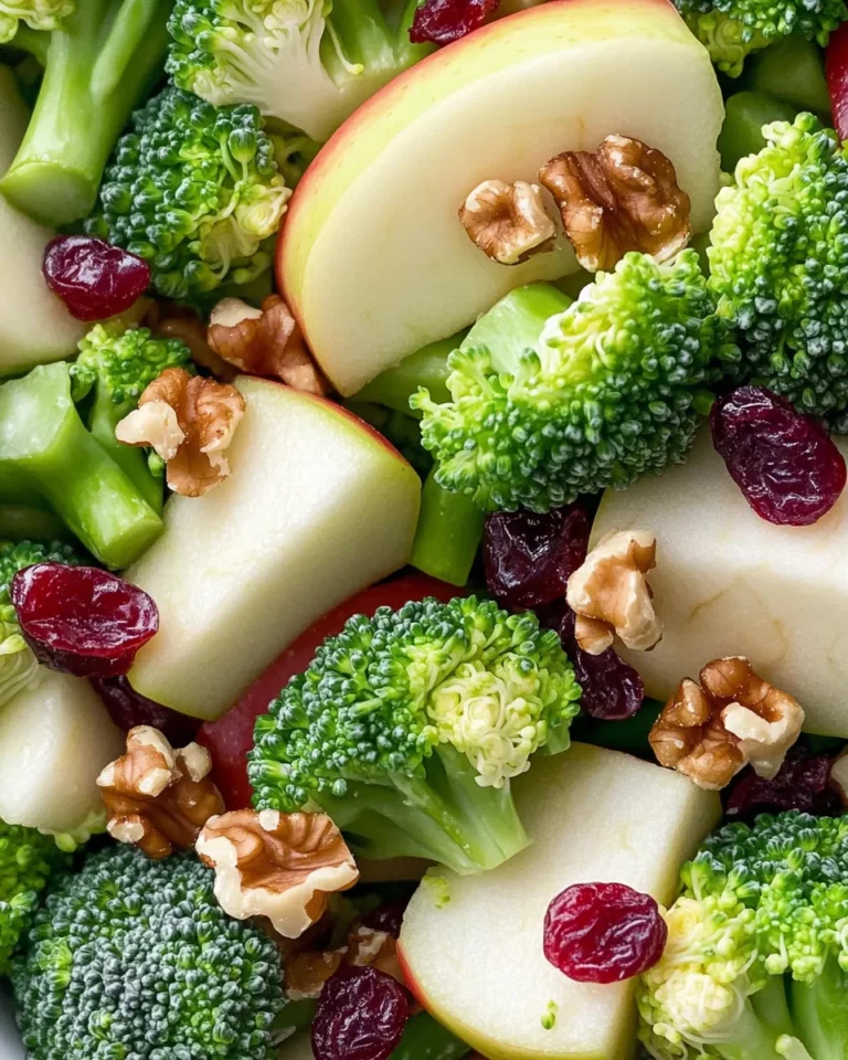 Homemade Viral Broccoli Apple Salad photo