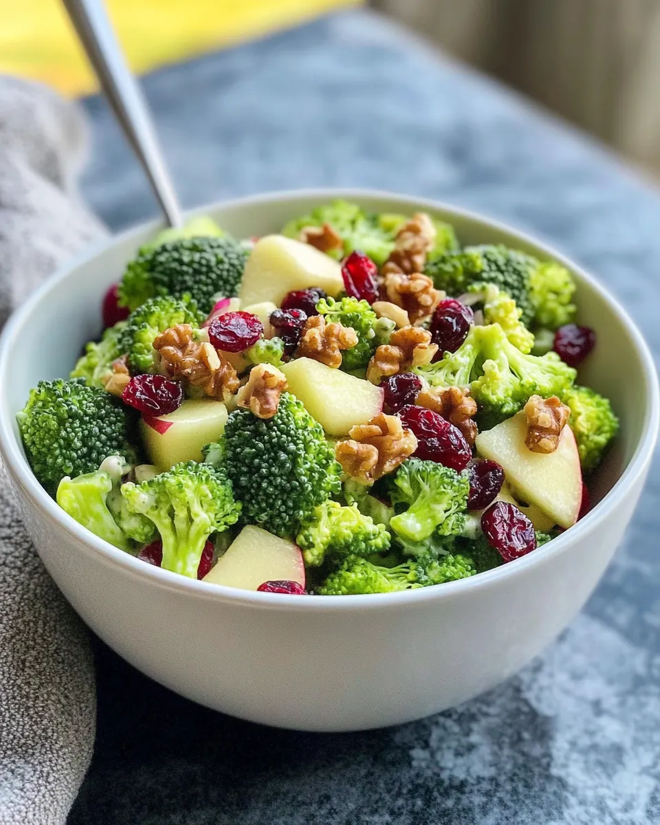 Delicious Viral Broccoli Apple Salad dish photo