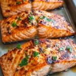 Homemade Viral Honey Mustard Grilled Salmon photo