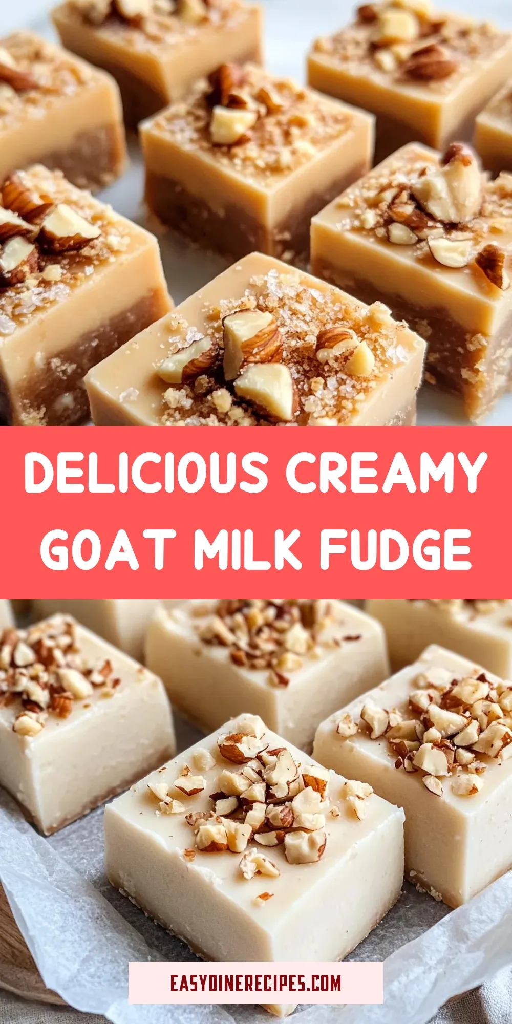 Delicious Creamy Goat Milk Fudge Recipe