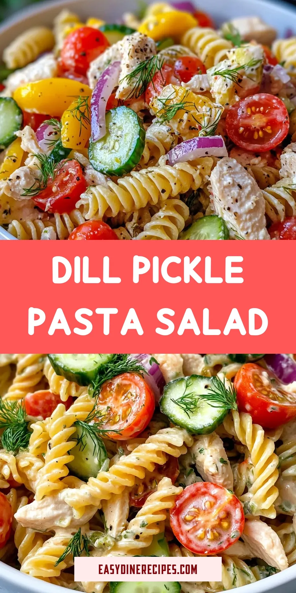 Dill Pickle Pasta Salad Recipe