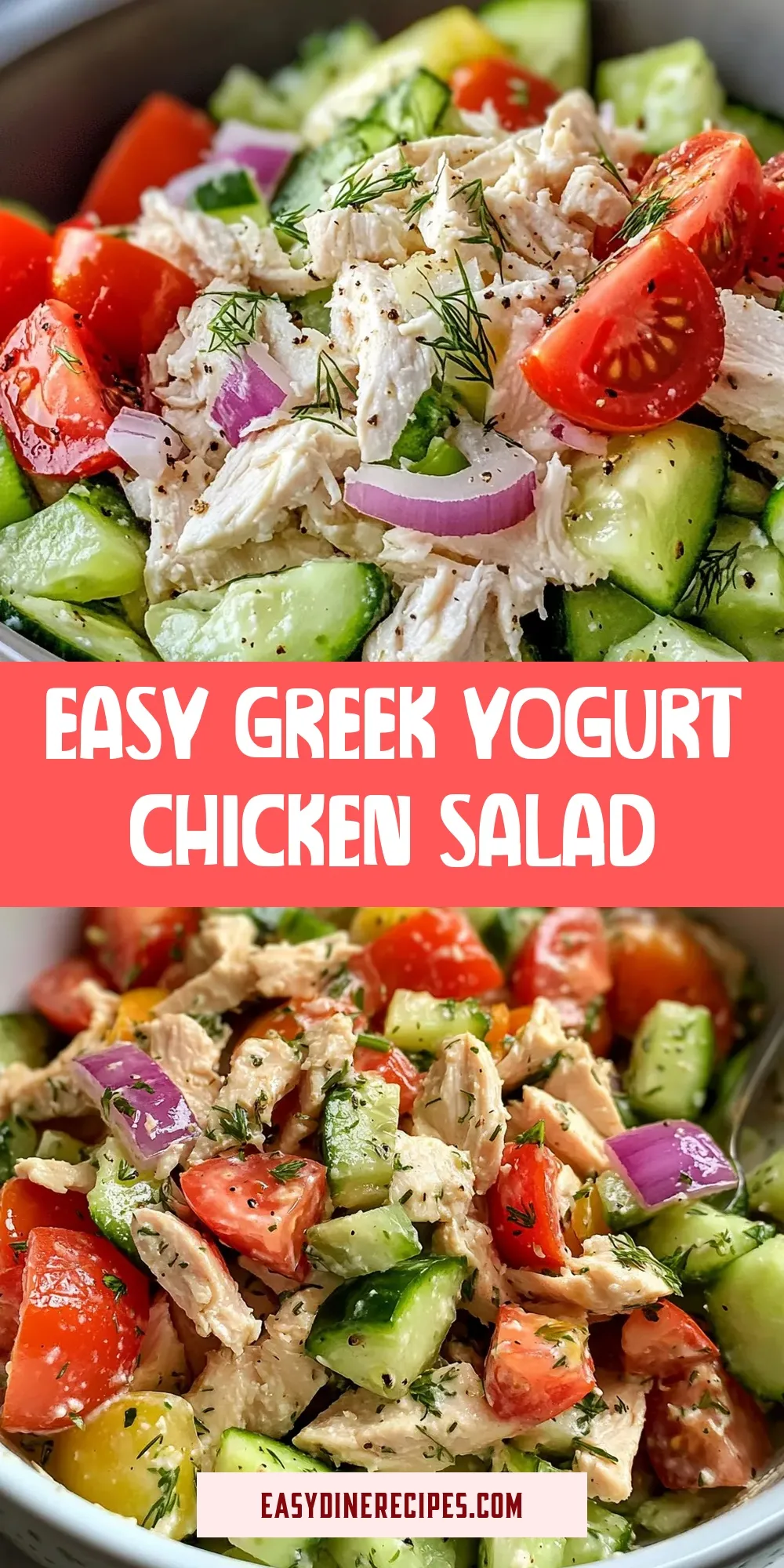 Homemade Easy Greek Yogurt Chicken Salad
