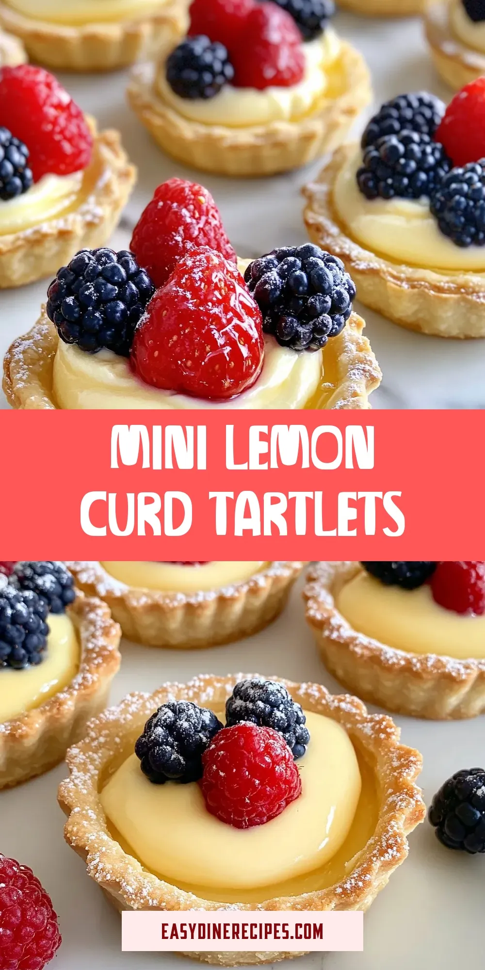 Perfect Mini Lemon Curd Tartlets