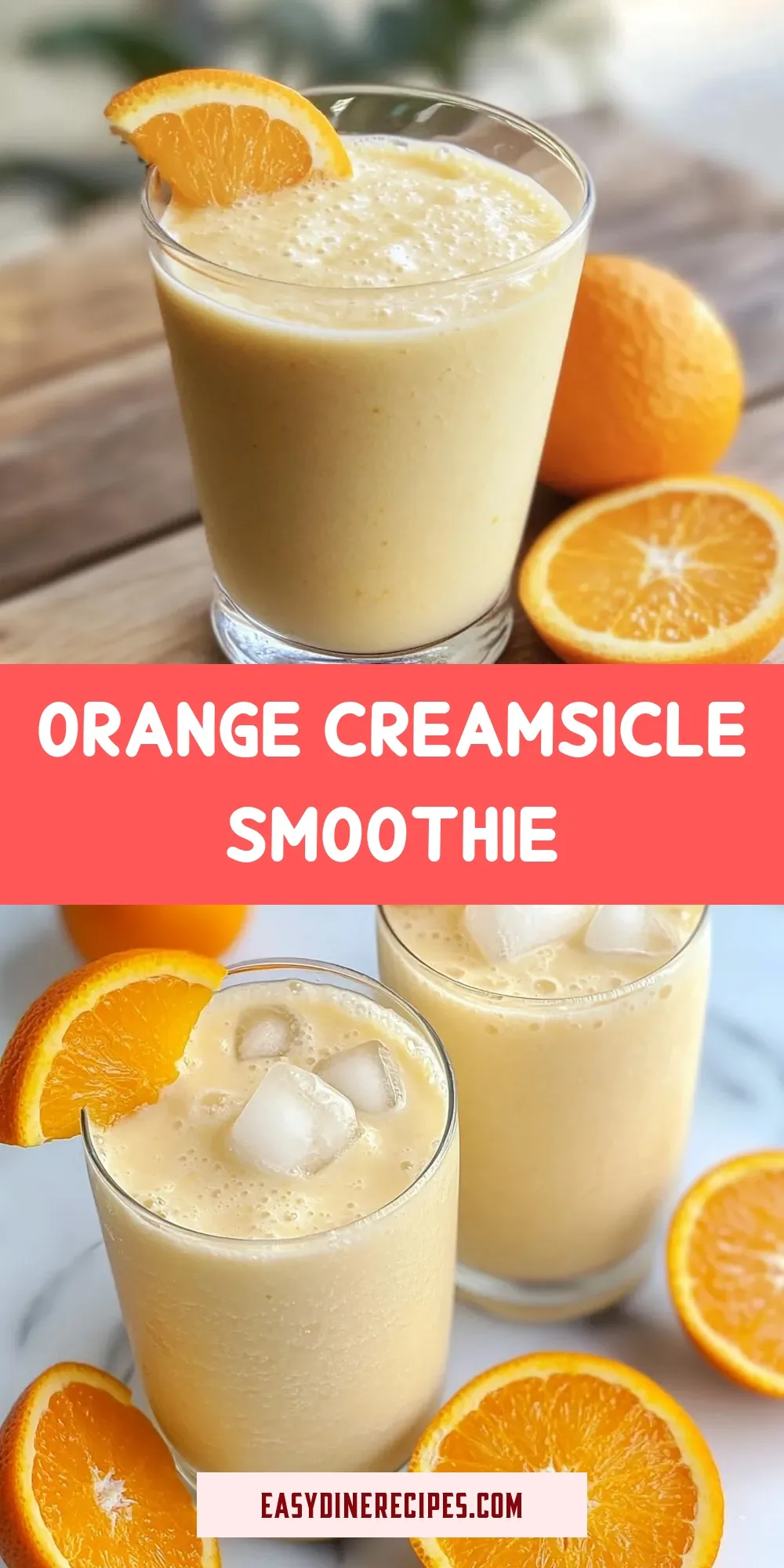 Easy Orange Creamsicle Smoothie Recipe
