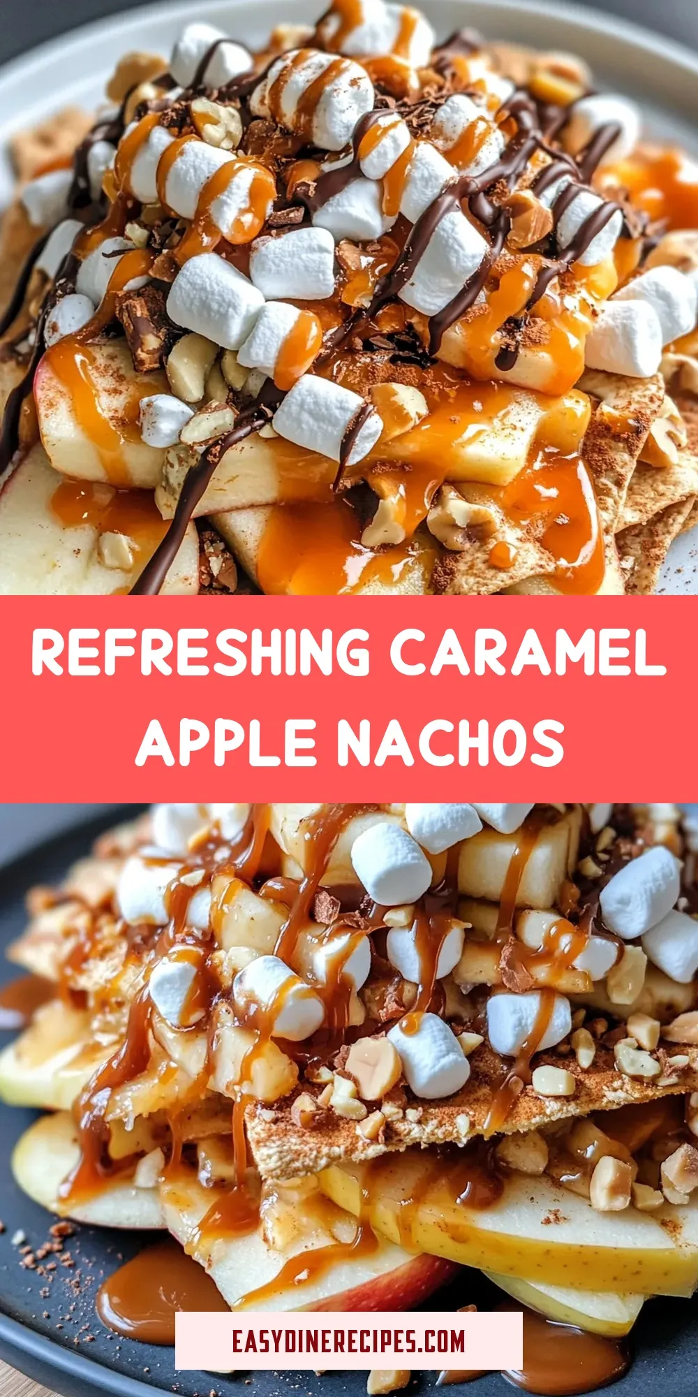 How To Make Fresh Refreshing Caramel Apple Nachos