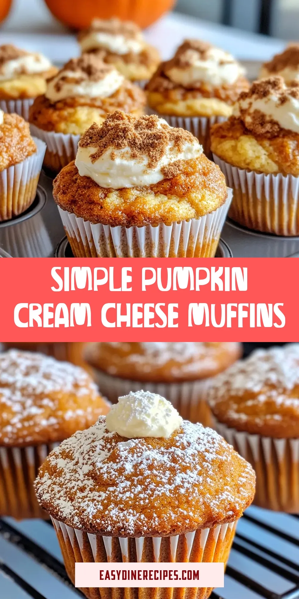 Simple Pumpkin Cream Cheese Muffins (Irresistible & Delicious)