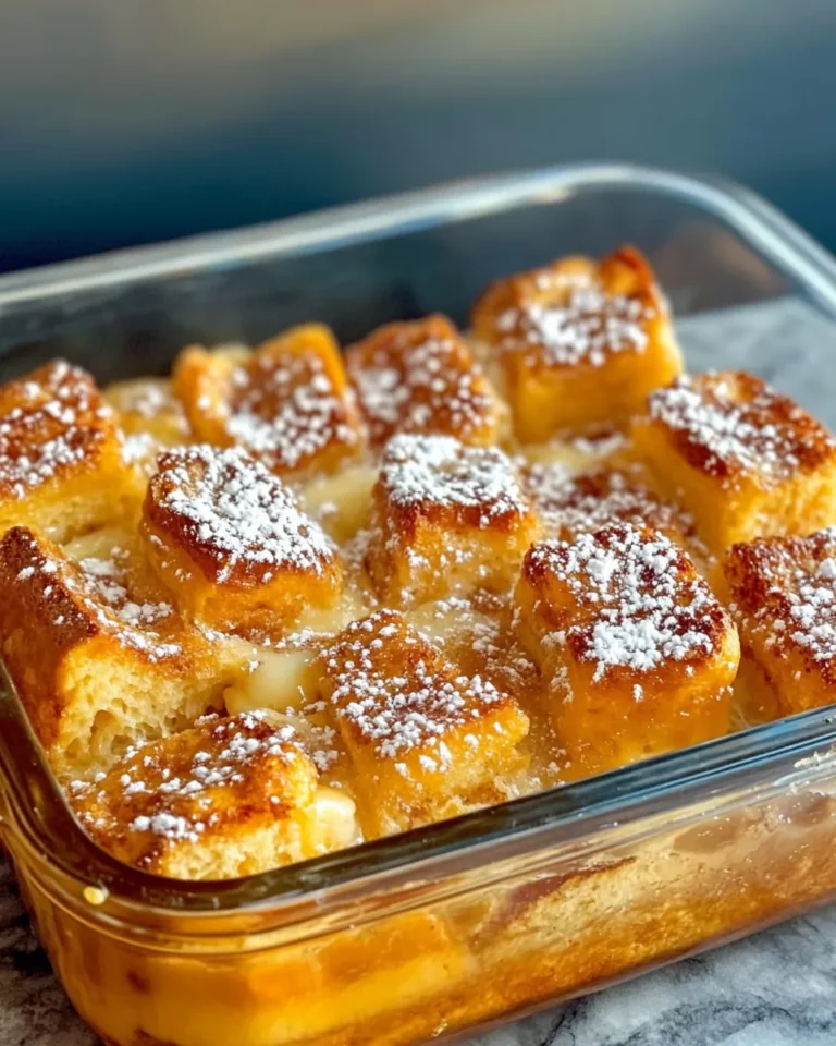 Homemade Baked French Toast Casserole recipe photo