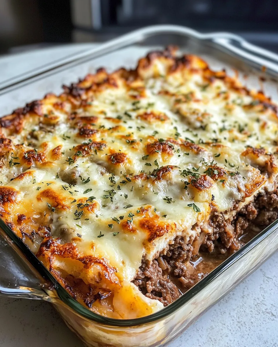 Classic Beef French Onion Casserole image